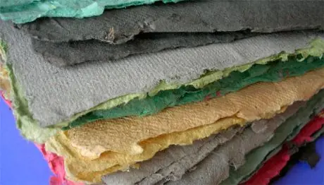 recicla papel casero