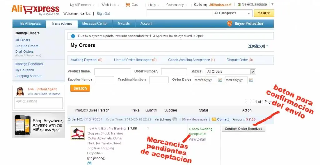 compra de china