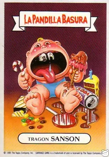 Lo más grotesco jamás creado [Garbage Pail Kids]