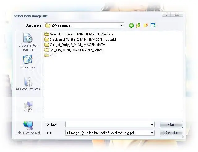 como montar archivos iso