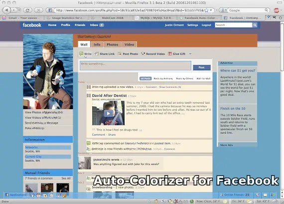 Cambia el color de tu Facebook (Firefox)