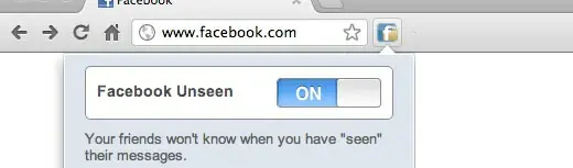 Desactivar "Visto a las..." en Facebook!