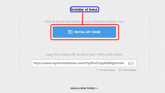 my google theme