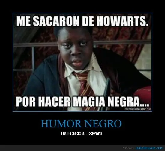 Humor medio negro y oscuro