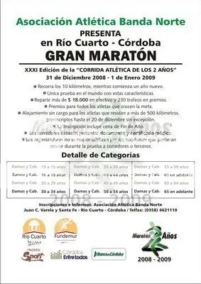 maraton de los 2 años