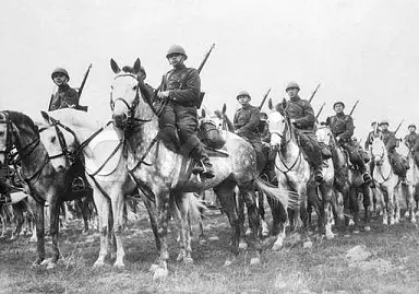 Caballería polaca contra panzers alemanes