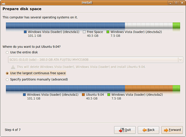 A post in English (How to install Ubuntu)