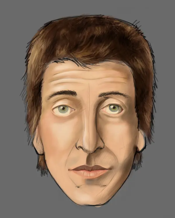 Cómo dibujar un Retrato en Photoshop