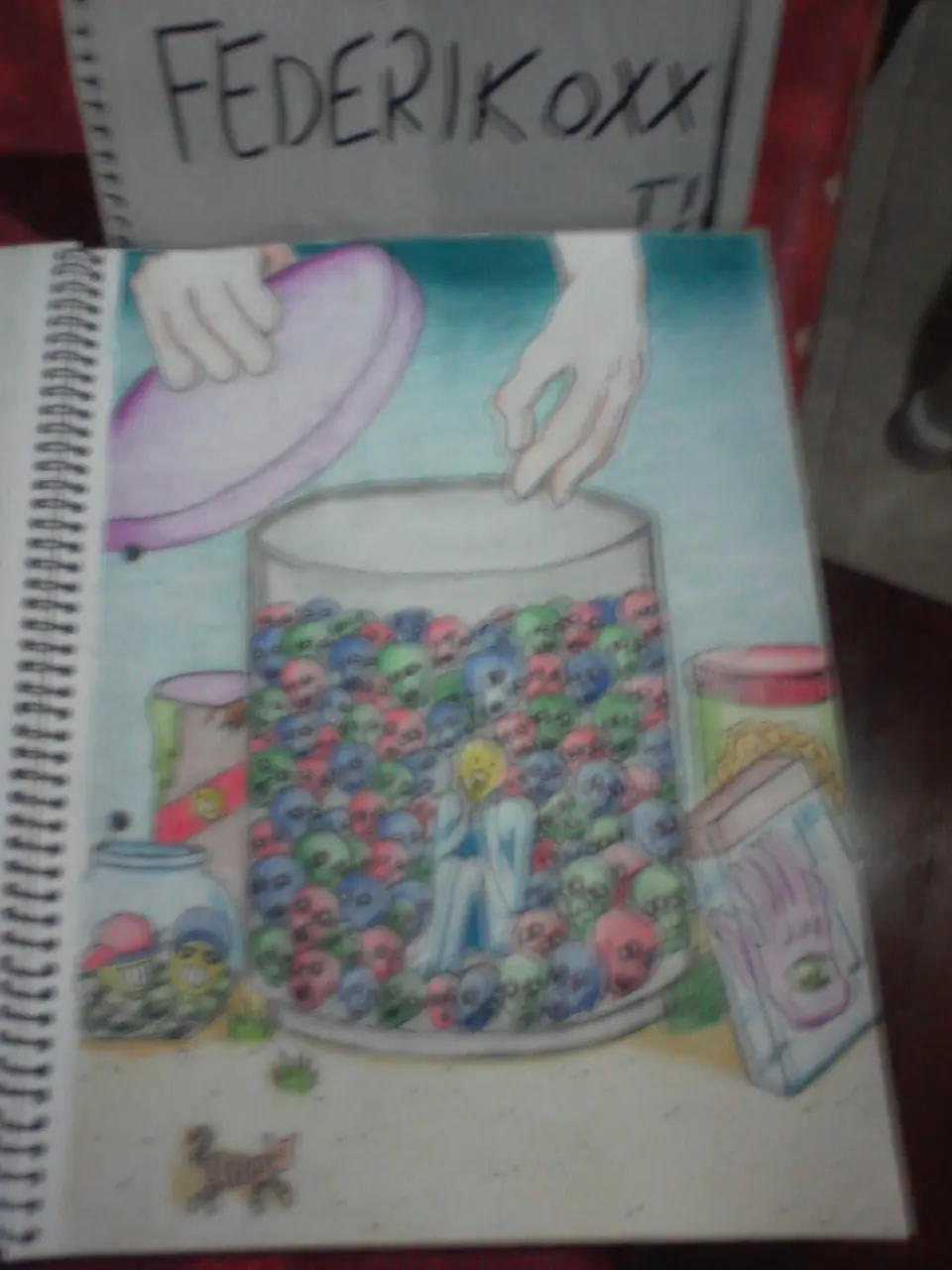 mis dibujos del cuaderno