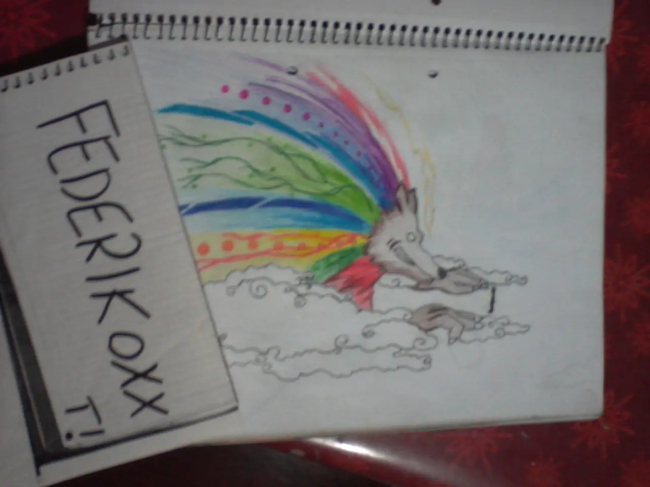 mis dibujos del cuaderno