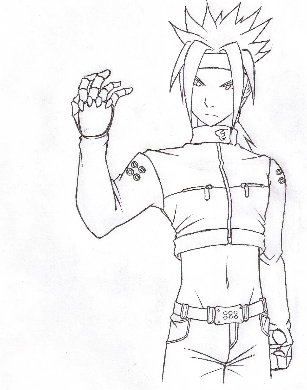 Dibujo de Yukimura Sanada