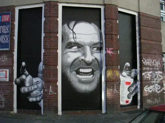 Impresionante Arte Callejero Inspirado en Peliculas