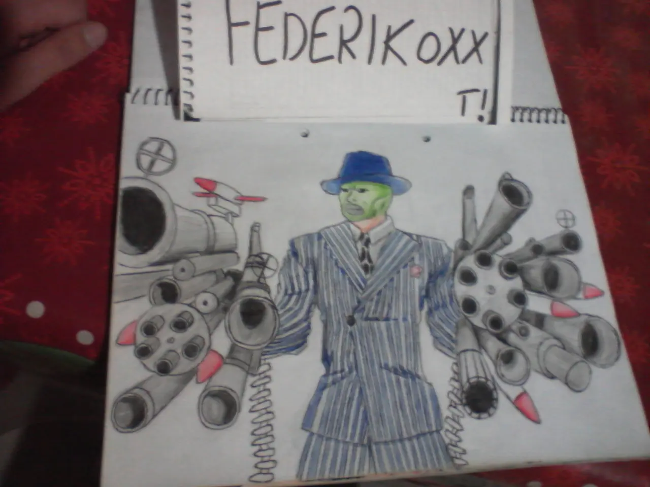 mis dibujos del cuaderno