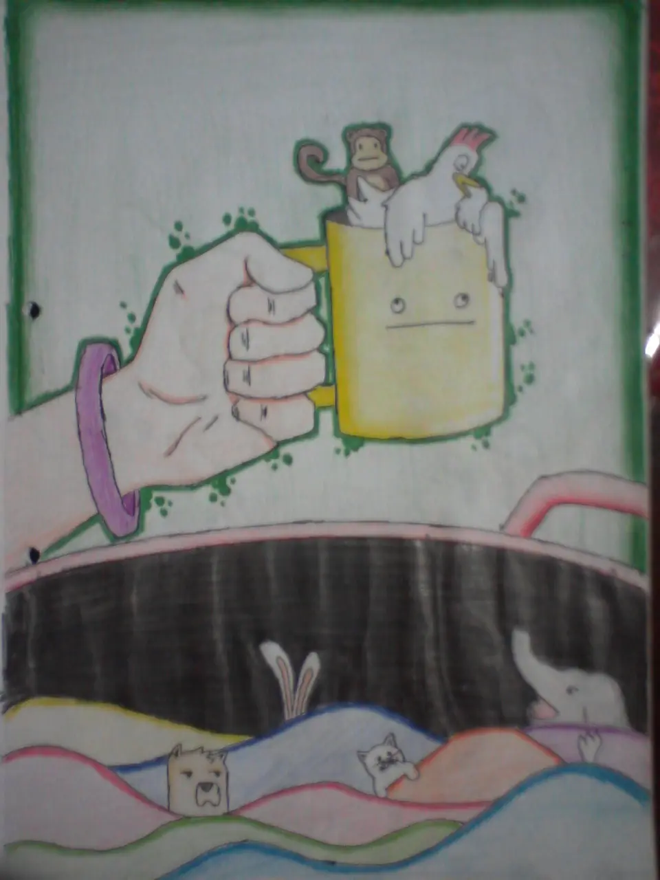 mis dibujos del cuaderno