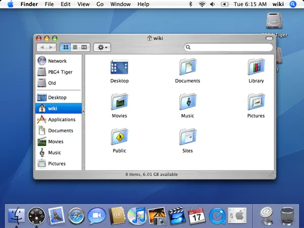 Evolución de la Mac os
