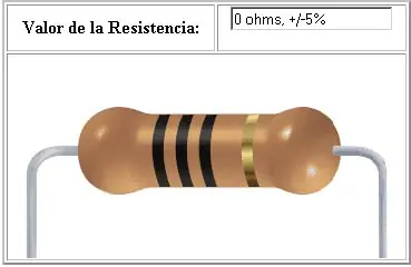 Como calcular resistencias (web)