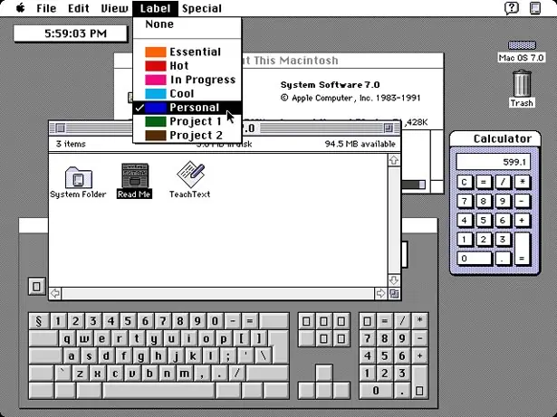 Evolución de la Mac os