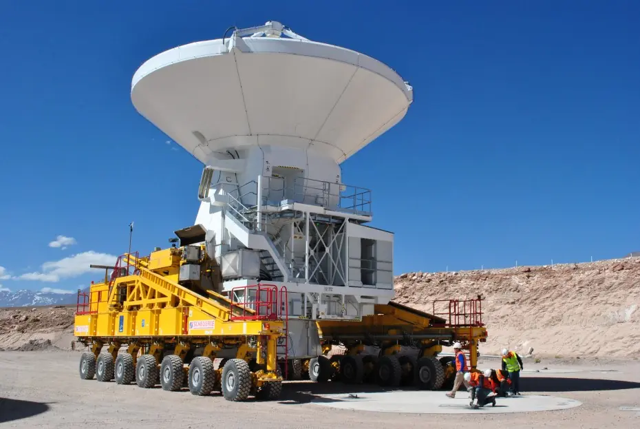 Observatorio ALMA recibió la última de sus 66 antenas