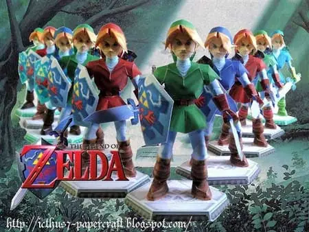 Papercrafts de Zelda