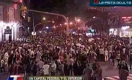 El cacerolazo y la intencionalidad de las imágenes de TV