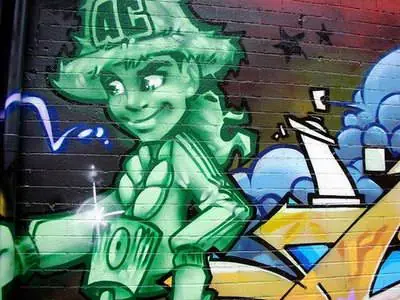 Graffitis y arte urbano.
