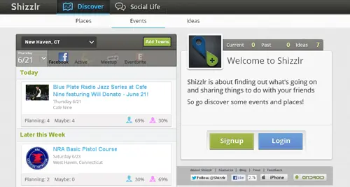 Shizzlr, crea salas de chat online facil y totalmente gratis