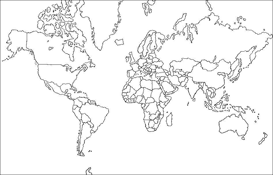 Como marcar facilmente un mapa mudo