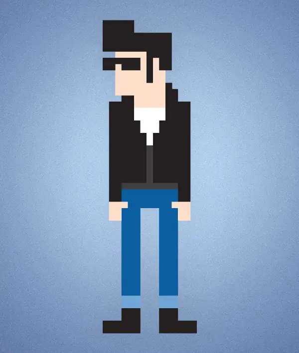Tutorial Adobe Illustrator -  Crear un personaje de 8 Bits