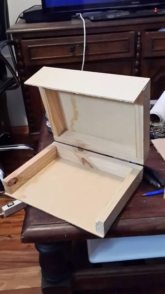 Hice mi caja p/pedales de bajo y te lo muestro certificado