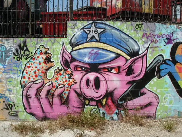 El Graffiti , arte en su libre expresion