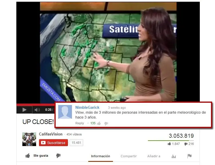 Comentarios YOUTUBE - Humor
