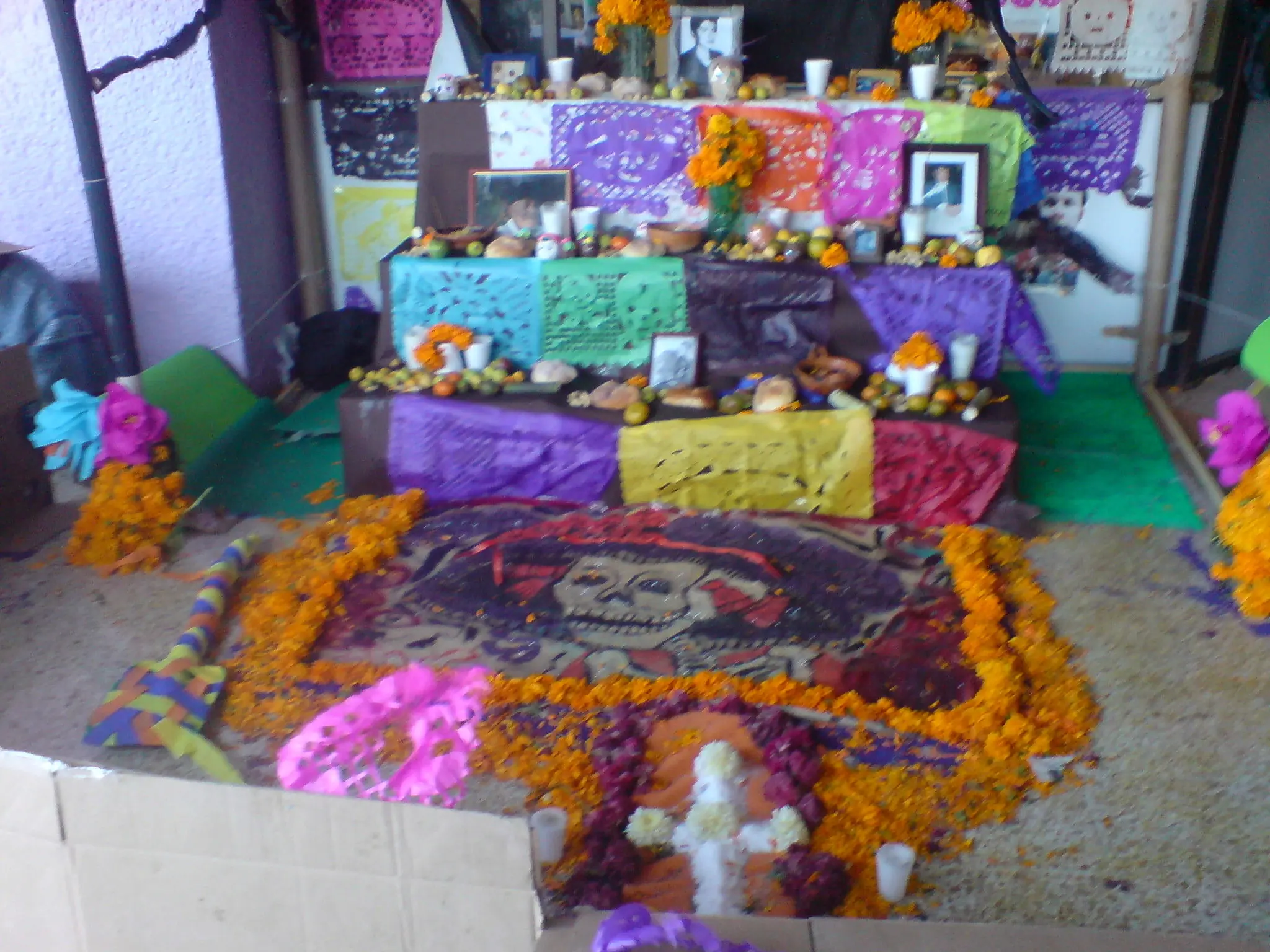 Mi Catrina para el Concurso Ofrendas Dia de Muertos (parte 2