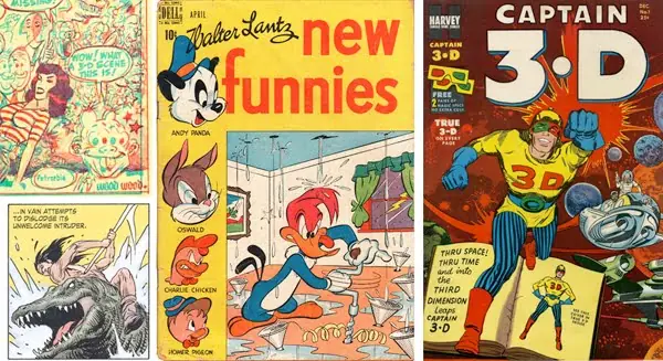 Como los comic influencian el Diseño gráfico
