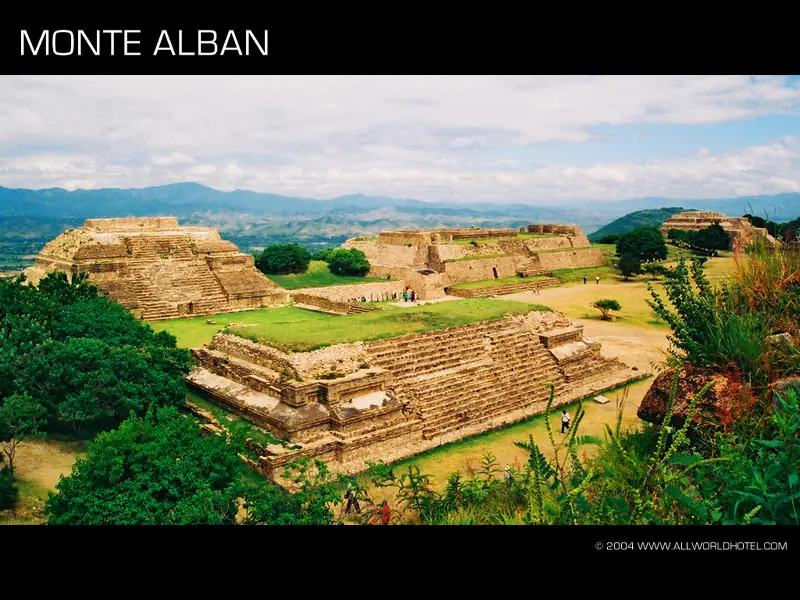 Ruinas de Monte Albán: Oaxaca-México