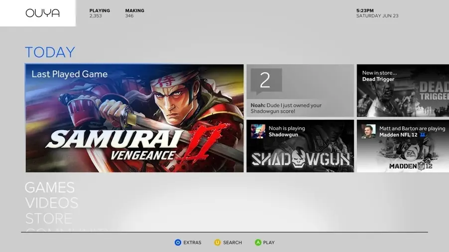 OUYA Llegara el 4 de junio con mas de 500 Juegos..