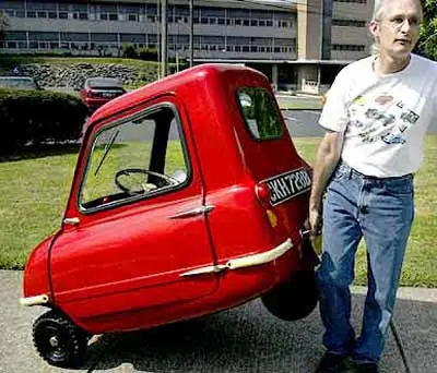 Peel 50 auto mas pequeño del mundo