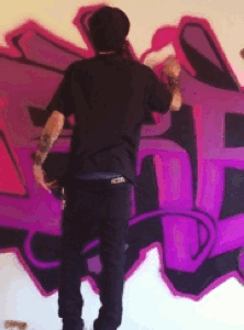 El Graffiti , arte en su libre expresion