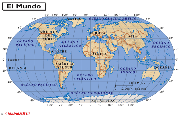 Coleccion de todos los mapas del mundo