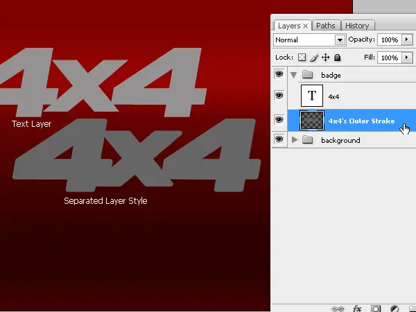 Logo 4X4 [Tutorial] [PShop]