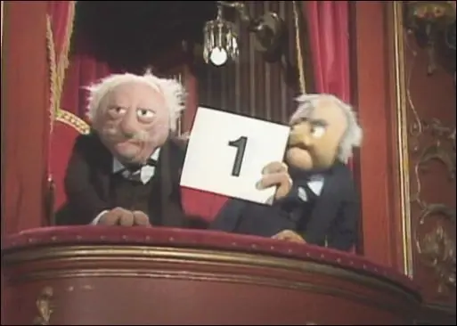 Slater y Waldorf, los viejos Muppets
