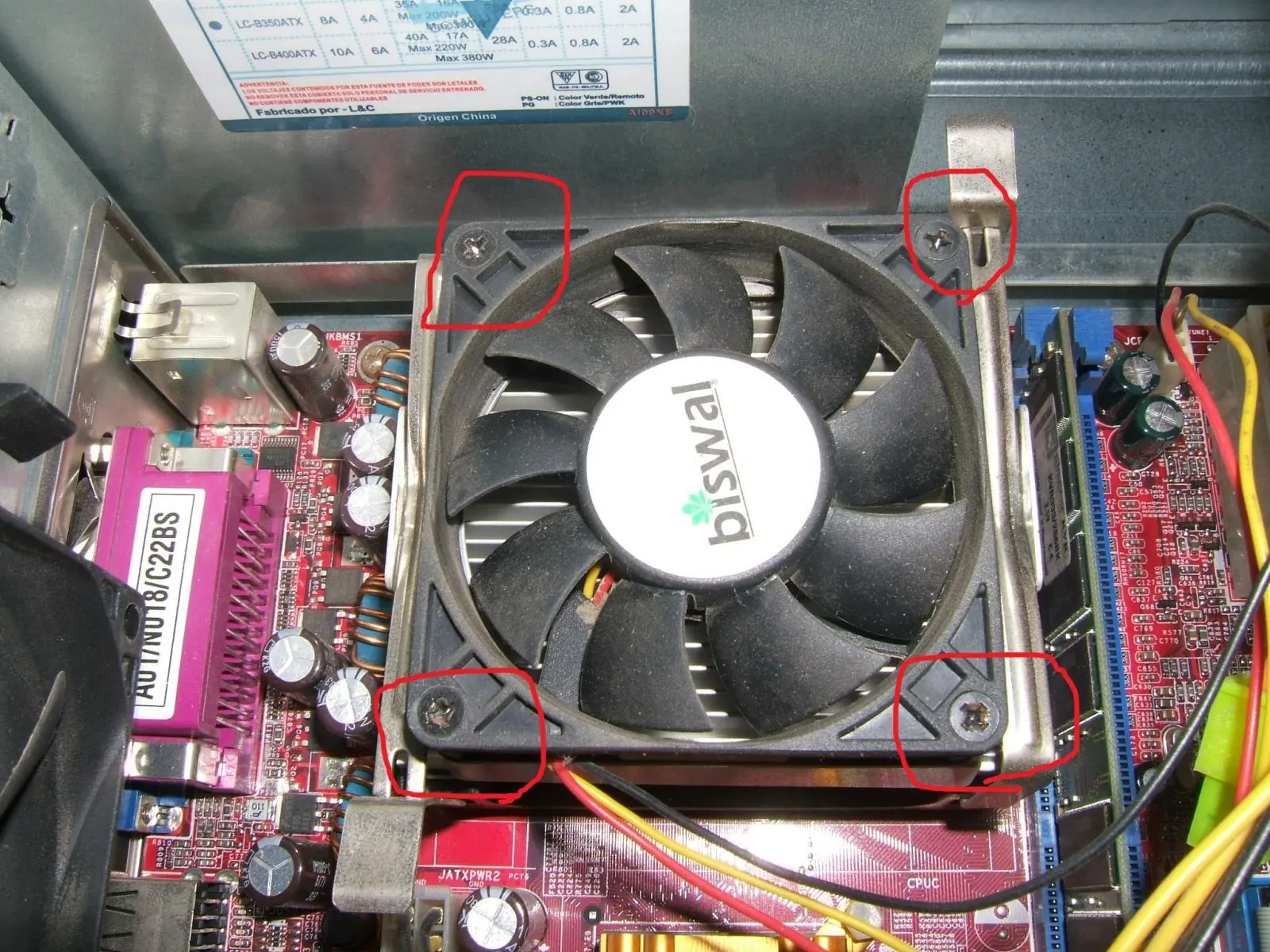 Post-Rata, limpia los coolers de tu PC vos solito