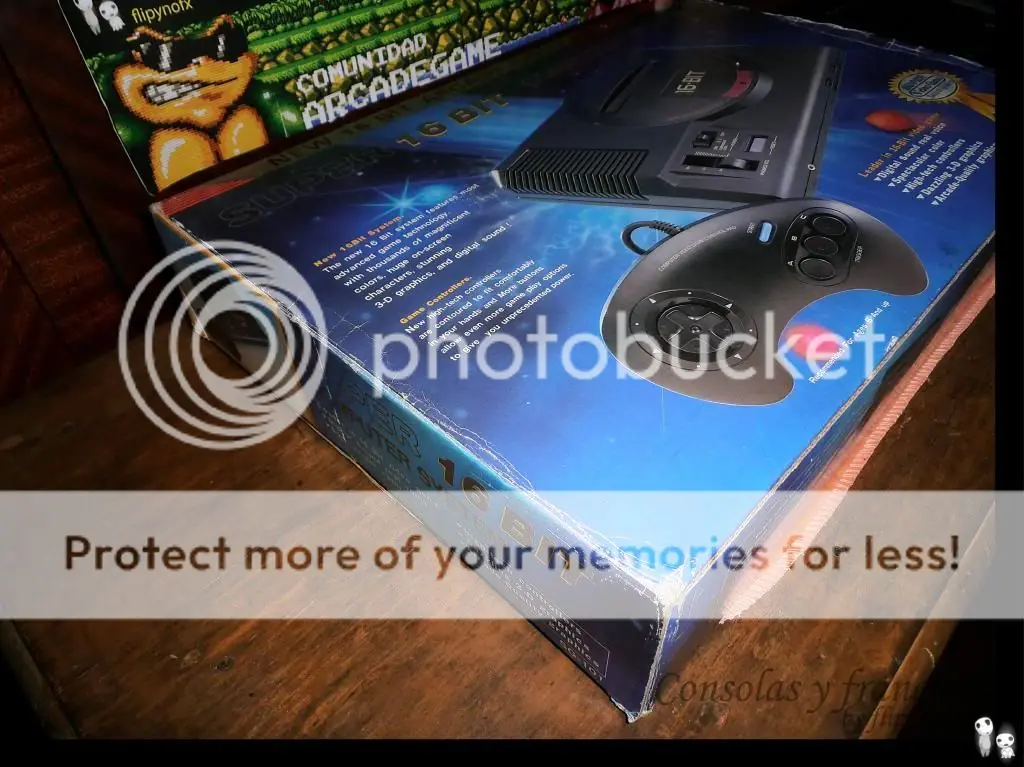 Consolas y franelas *Sega Genesis* (photo collection)