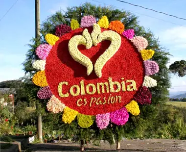 Feria de flores en colombia