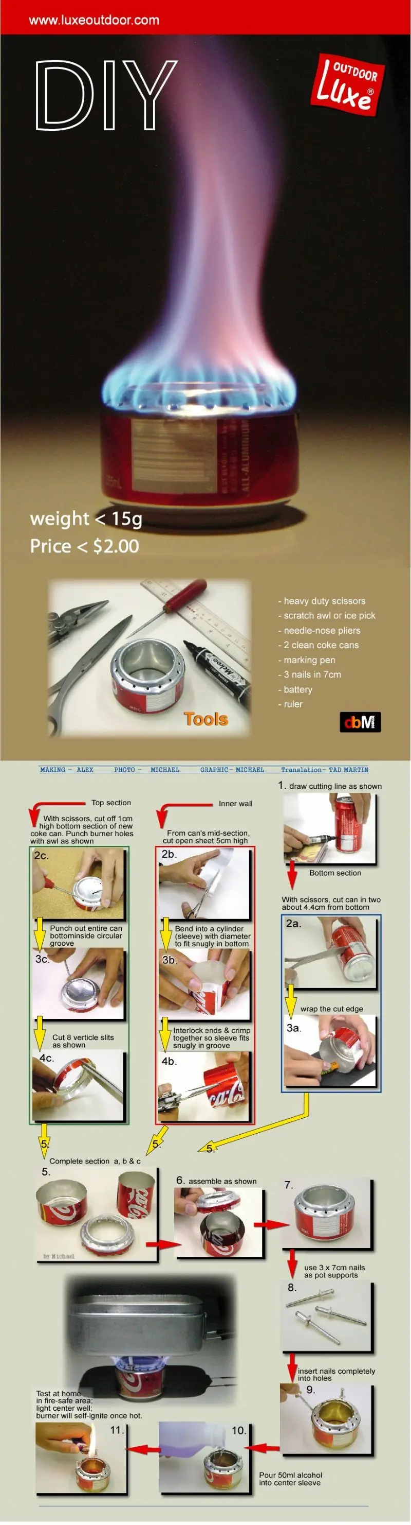 Como hacer una Cocina de alcohol con latas