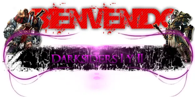 dibujando a muerte y a guerra darksiders(hecho por mi)
