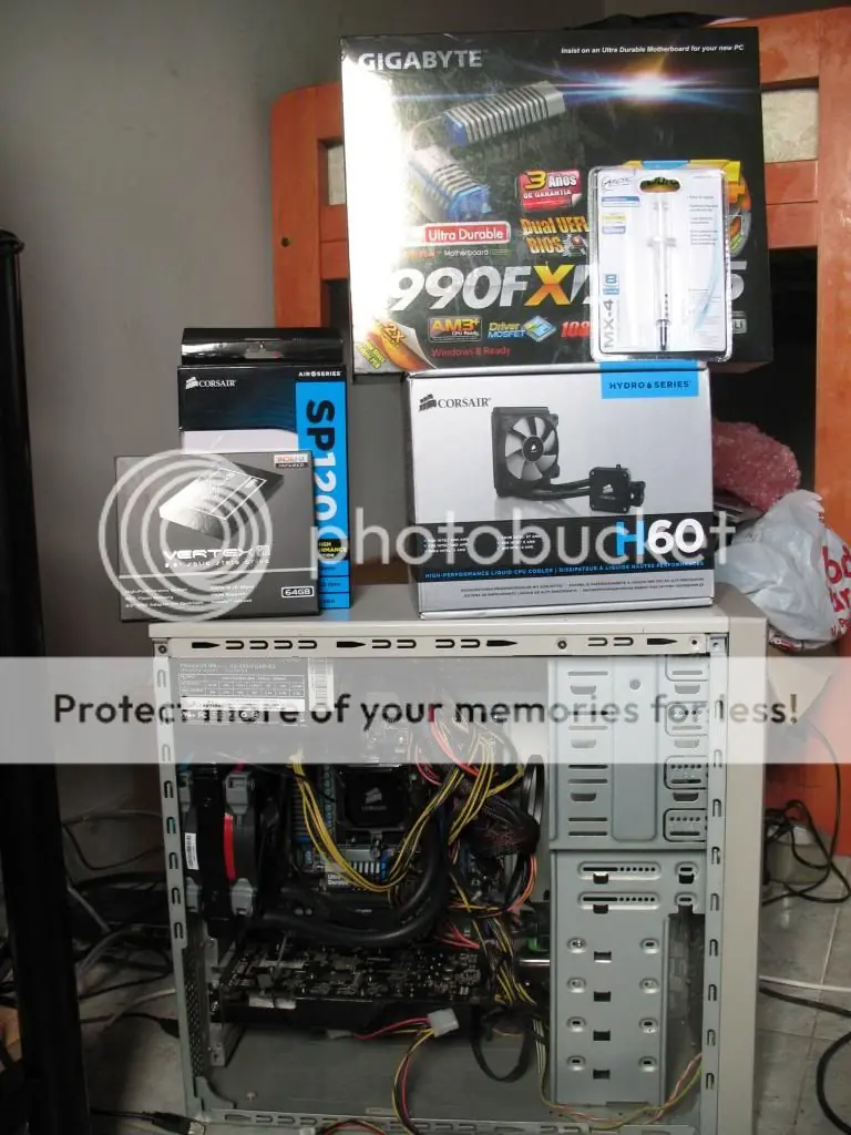 Review Corsair SP120&Arcrtic Cooling MX-4
