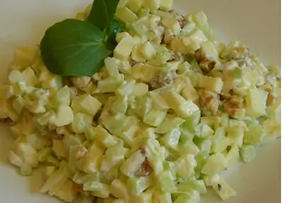 Receta: ensalada waldorf