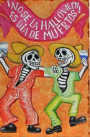 No Se La Halloween que es Dia de Muertos!!