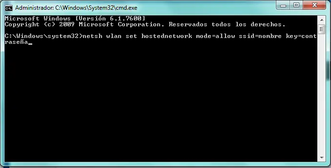 Crea tu red wifi con Windows 7, sin modem!