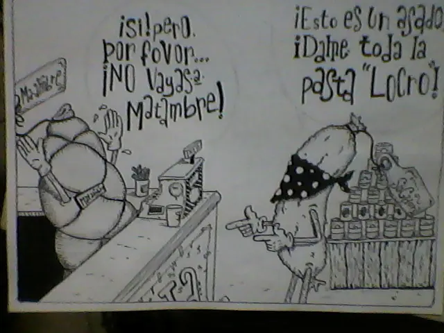 Dibujo Reciente [Humor Cartoon(?]